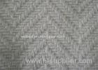 57/58 Inch Herringbone Tweed Fabric Anti Static With Skin Friendly Material