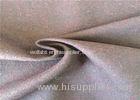 Skin - Friendly Worsted 60% Wool Mix Fabric For Winter Overcoat 380g/M