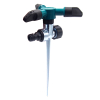 Plastic 3-arm garden water rotary sprinkler