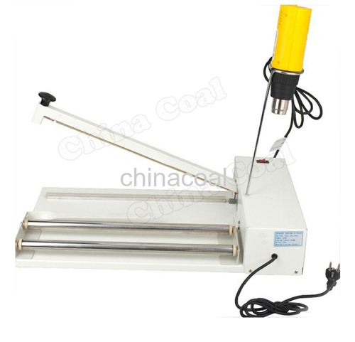 Bar Plastic Bag Sealer With Shrink Heat Gun