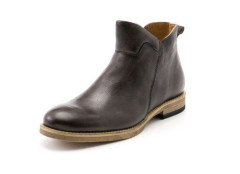 Fashion Men Leather Boot with Side Zipper