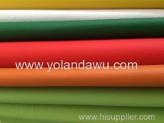 PVC leather vinyl fabric