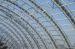 High quality steel truss structure waiting room hall galvanized roof