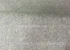 Light Grey Color Melton Wool Fabric Different Size Available 5.33 G/M2
