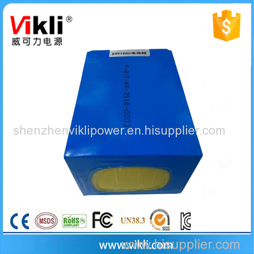 Portable rechargeable lithium ion battery 24V 30Ah LiFePO4 Battery for Solar power bank