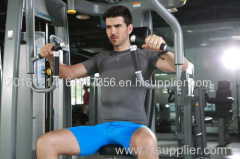 Men's Elastic Tights Fitness Short Top T-shirt
