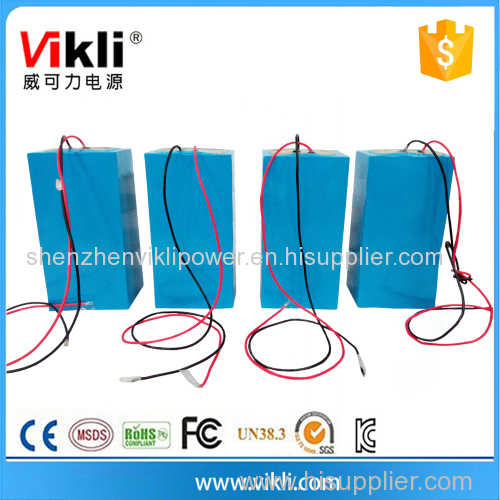 Environmental 24V 45Ah lithium iron phophate battery pack with BMS