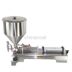 filling machine for high viscosity liquid and paste