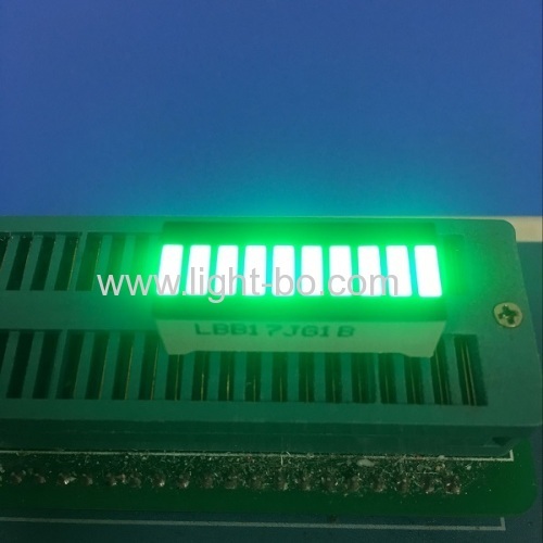 Barra de LED verde de 10 segmentos para painel de instrumentos