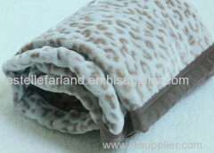 China supplier green wholesale soft texitile faux fur eco-friendly throw blanket by make-to-order