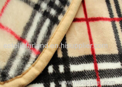 China supplier green wholesale soft texitile faux fur eco-friendly throw blanket by make-to-order