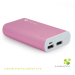 Promotional hight capacity Portable Charger External Battery Power Bank 8000mah with Smart LED Digital Display dual USB