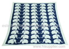 wholesale China supplier anti-pilling soft faux wool knitted blanket