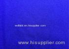 Unique Sapphire Color Flannel Wool Fabric 60% Wool 40% Polyester