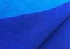 Attractive Wool Velour Fabric Blue Sapphire Color For Women'S / Men'S Coat