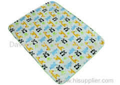 polyester soft baby blanket