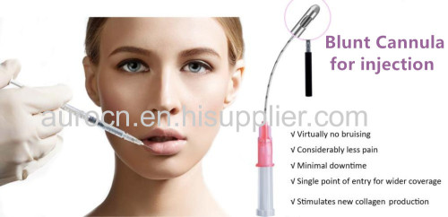 Beauty Comestic Blunt Tip Micro Cannula Needle for Fillers