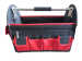 Open top tool bag with a lot of pouches