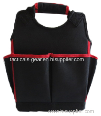 black and red best hand held tool bag