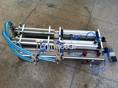 Piston Liquid Filling Machine liquid filling machine double heads liquid filling machine