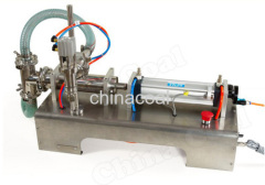 50-5000ml Single Head Liquid Softdrink Pneumatic Filling Machine table