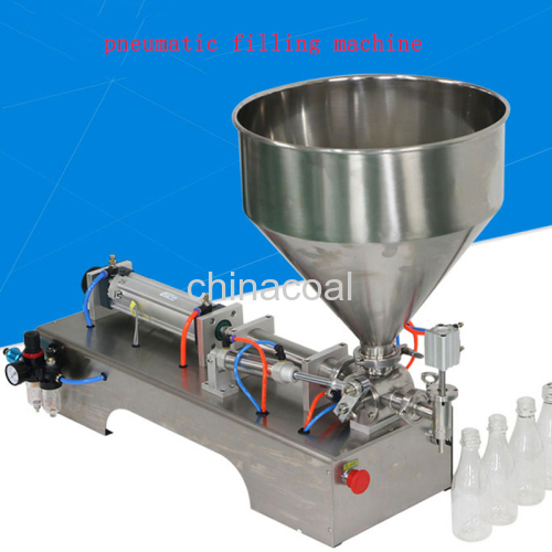 filling machine for high viscosity liquid and paste