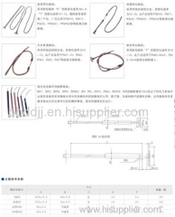 33kV K &T Type 8A Solid Button Head Explusion Fuse Element Link For Drop out Fuse