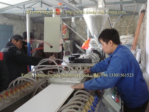 PVC ceiling panel extrusion line