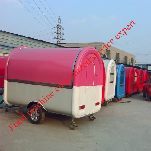 Customize flat grill mobile food cart export deep fryer fast food trailer bbq mobile food truck van factory
