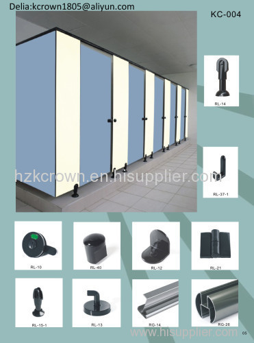 toilet cubicle accessories nylon material
