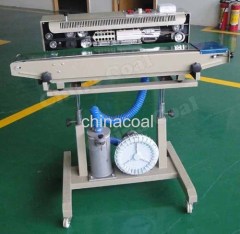 Continuous Cellophane Band Sealer with Nitrogen Flushing band sealer cellophane band sealer nitrogen sealing