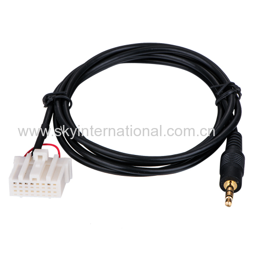 Aux cable for Mazda5 Mazda 6 Mazda2 Mazda 3 MX5 RX8 car audio parts