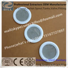 PTFE Gasket Inserted Screen Mesh270 use for Tri Clamp
