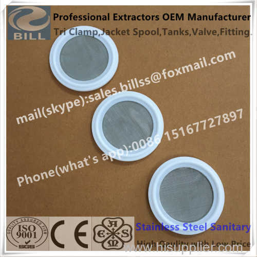 PTFE Gasket Molded Screen Mesh270 use for Tri Clamp