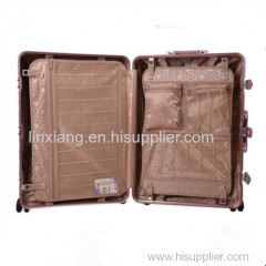 Wholesale Custom Made Popular Trolley Suitcase/ Fancy Luggage