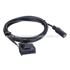 Aux-in adapter to 3.5mm Female for Seat Skoda VW MFD2 RNS RNS2