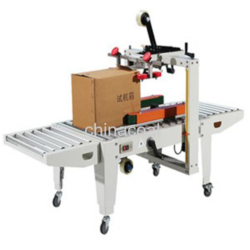 Semi-Automatic Carton Box Sealing Machine/ Carton Sealer (side belt conveyor) carton sealer