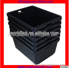 Plastic Turnover Logistics Durable Storage Opaque Crates