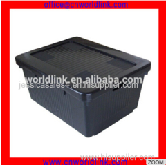 Plastic Turnover Logistics Durable Storage Opaque Crates