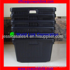 Plastic Turnover Logistics Durable Storage Opaque Crates