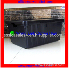 Plastic Turnover Logistics Durable Storage Opaque Crates