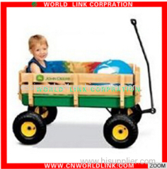 China Supply Cart for Yard Four Wheels Garden Wagon