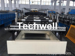 K Span Roll Forming Machine with coil width 914mm Span Panel