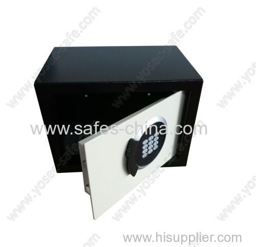 YOSEC Digital Laptop size room Safe for hotel guest room with round backlit keypad
