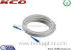 FTTH 10 Gigabit Fiber Patch Cable SC To SC Flame RetardantLow Smoke Zero Halogen