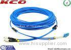 Multimode LC to FC Fiber Optic Patch Cables Duplex Armored Low Insertion Loss