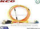 Mode condition Fiber Optic Patch Cables / FC to LC Multimode Duplex Fiber Optic Cable