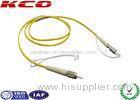 DIN Simplex Duplex Fiber Optic Patch Cables SM / MM Type High Return Loss