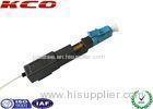 Quick Fiber Optic Field Installable Connector LC UPC Return Loss 50 dB