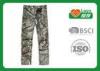 100% Polyester Hunting Camo Pants Military Style OEM Accepted